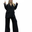 completo giacca e pantalone con brillantini  comet